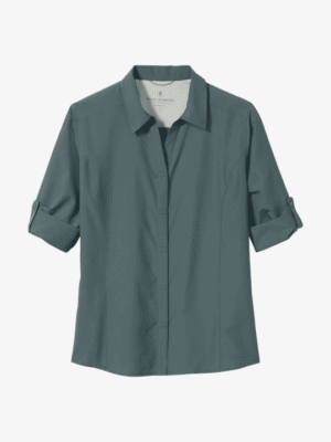 Chemise d'Été à Manches Courtes - Vert Sauge