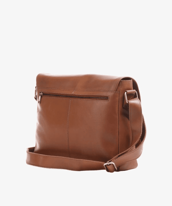 Sac à Bandoulière en Cuir - Marron